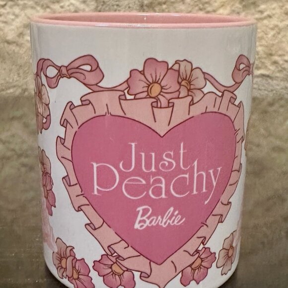 Mattel Other - Peaches & Cream Mug Gift From 2025 NBDCC Barbie Convention Luncheon New
